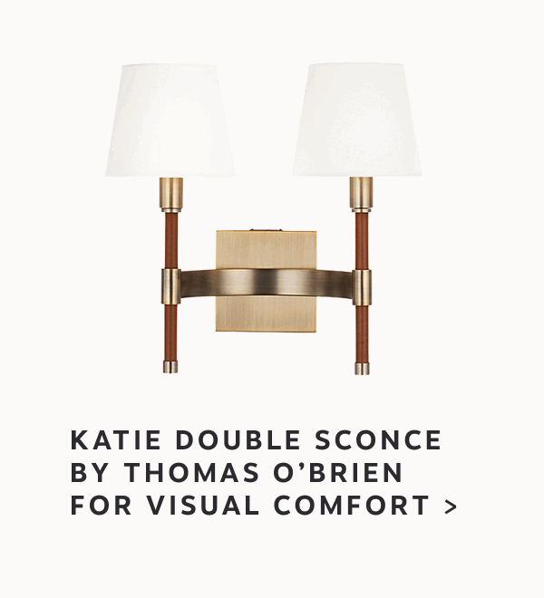 Katie Double Sconce By Thomas O'Brien