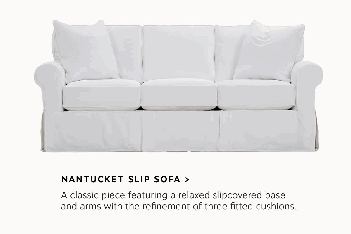 Nantucket 84" Slip Sofa