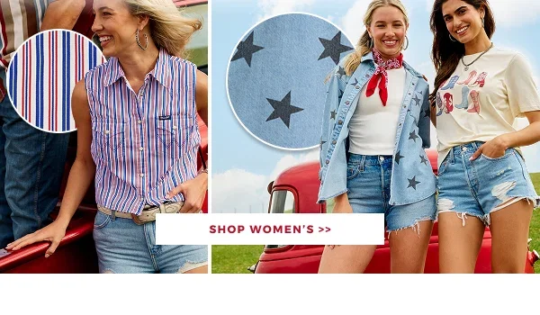 WOMEN'S STARS & STRIPES 