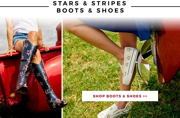 STARS & STRIPES BOOTS & SHOES