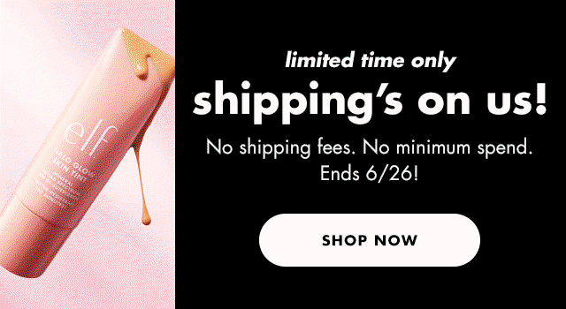 shipping's on us!