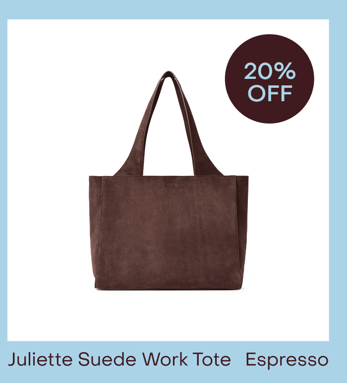 Juliette Suede Work Tote 