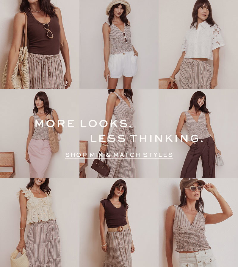 Nine looks, one set 