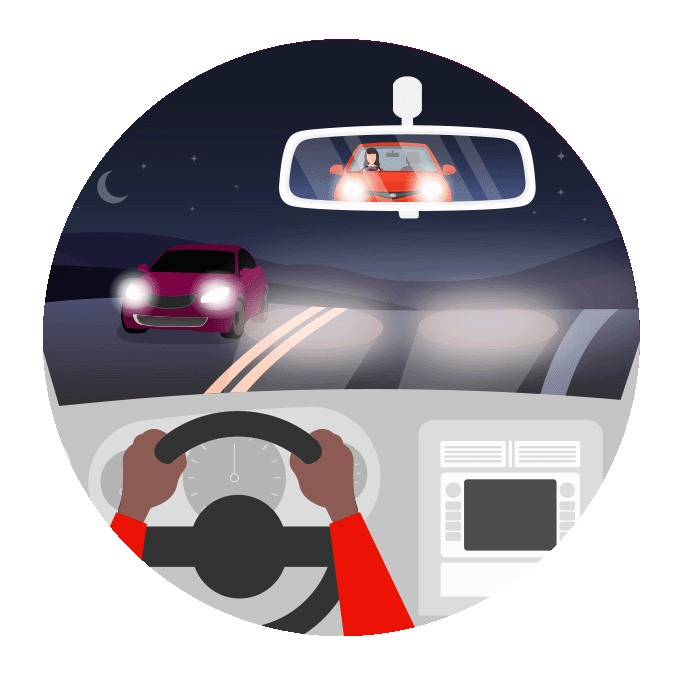Driving at night
