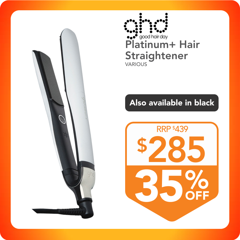 Platinum+ Hair Straightener - White