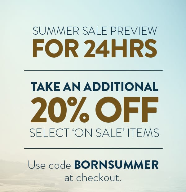 Spring Savings Sale. Right now, take an additional 20% off 'on sale' items. Every dollar counts. We're making it easier for you to take comfort in quality crafted footwear that lasts! Use code SPRINGSAVINGS at checkout. Shop Women's on sale.