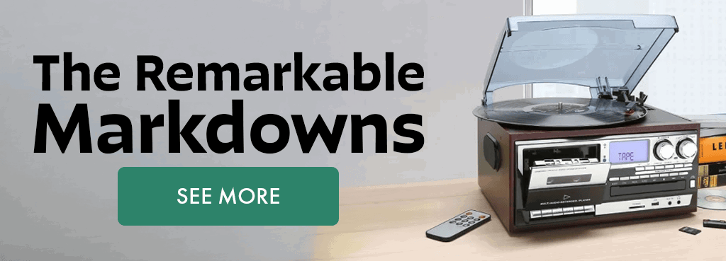 The Remarkable Markdowns