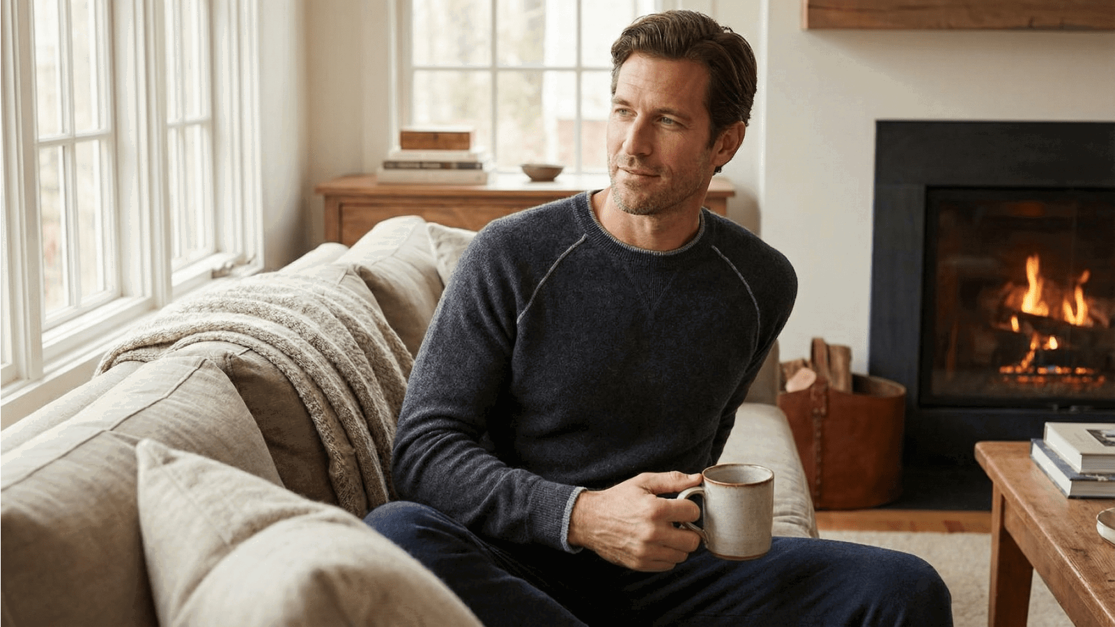 The Washable Cashmere Sweatshirt