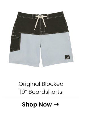 Original Blocked 19" Boardshorts