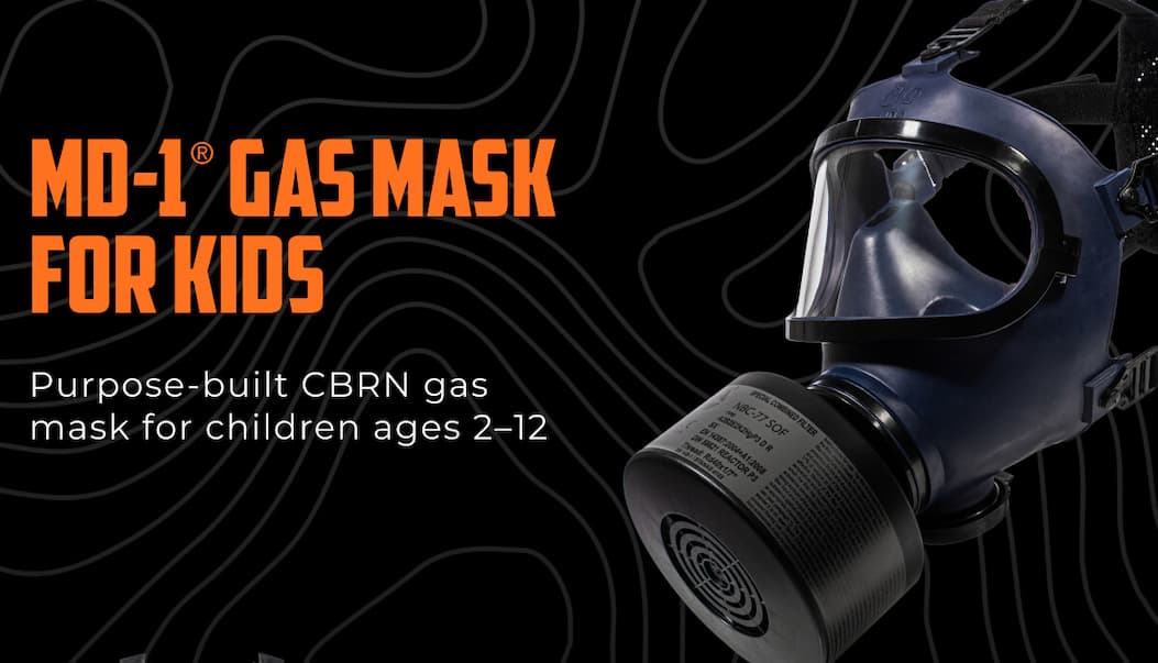 MD-1® Gas Mask for Kids