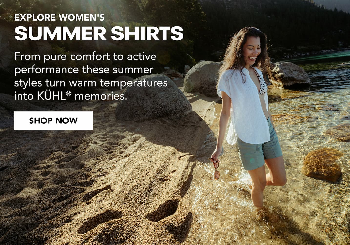 Explore Women's Summer Shirts. From pure comfort to active performance these summer styles turn warm temperatures into KUHL memories.