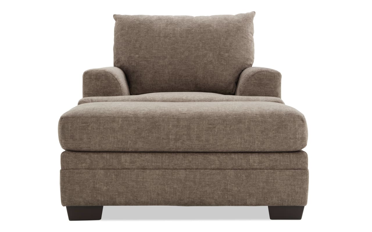 Savannah Cocoa Chair & Ottoman