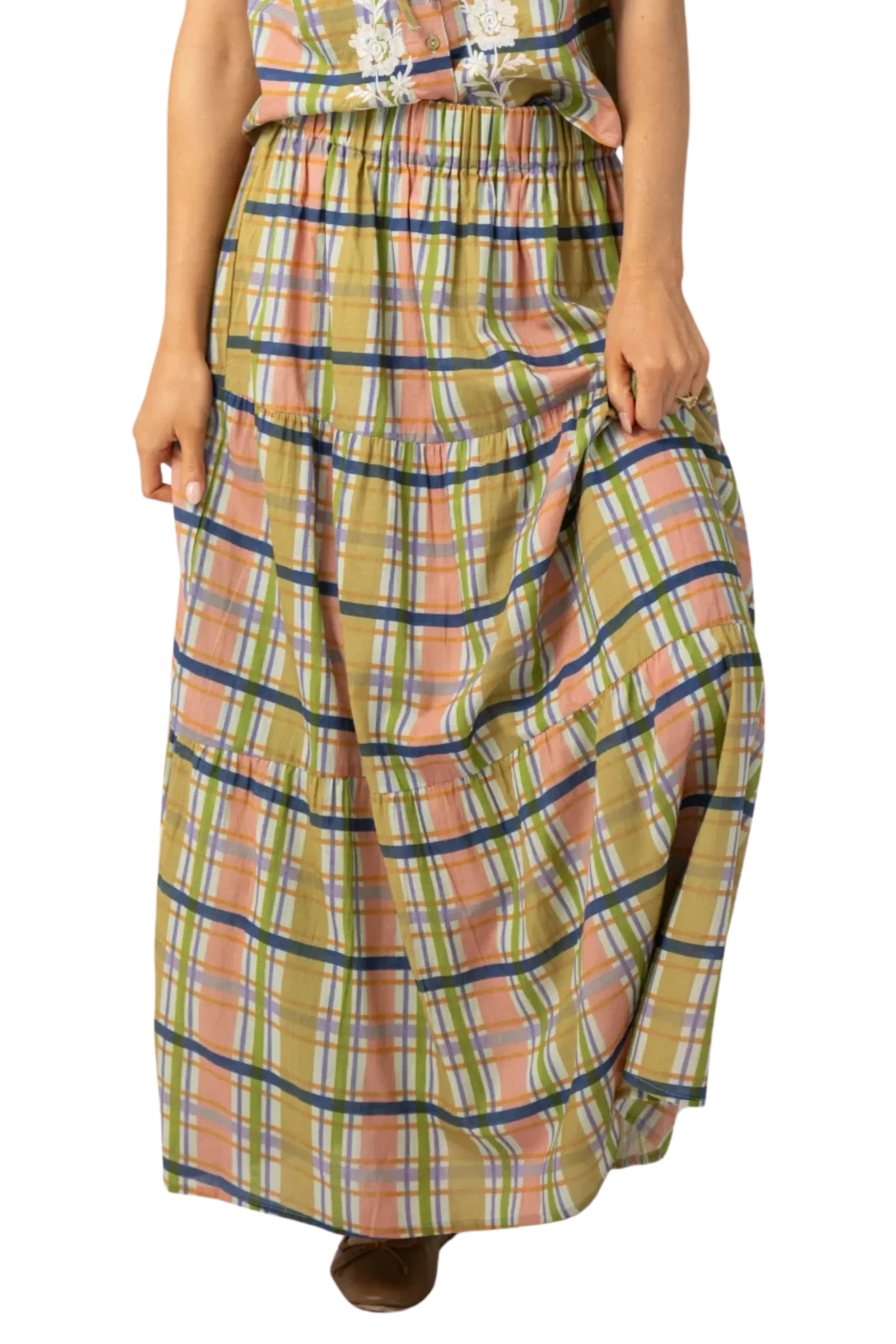 Image of Beau & Ro Abby Skirt, Camden Plaid