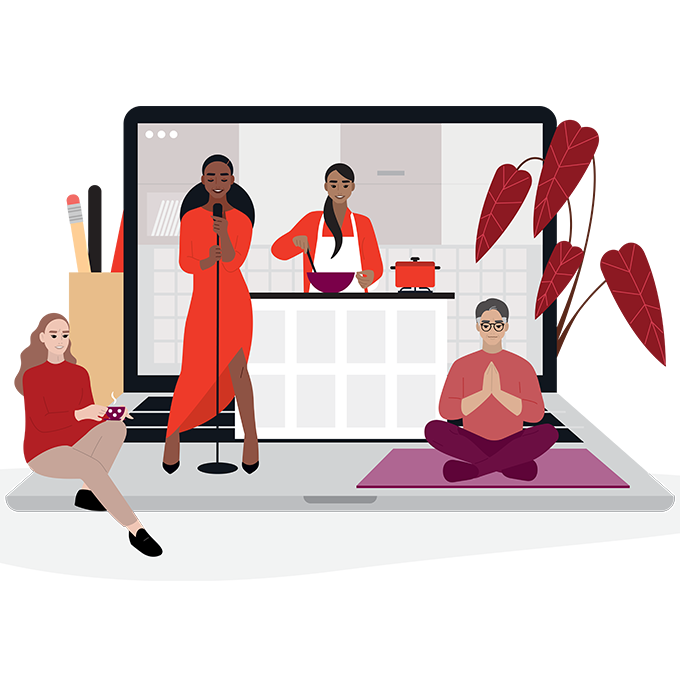 Virtual and in-person events