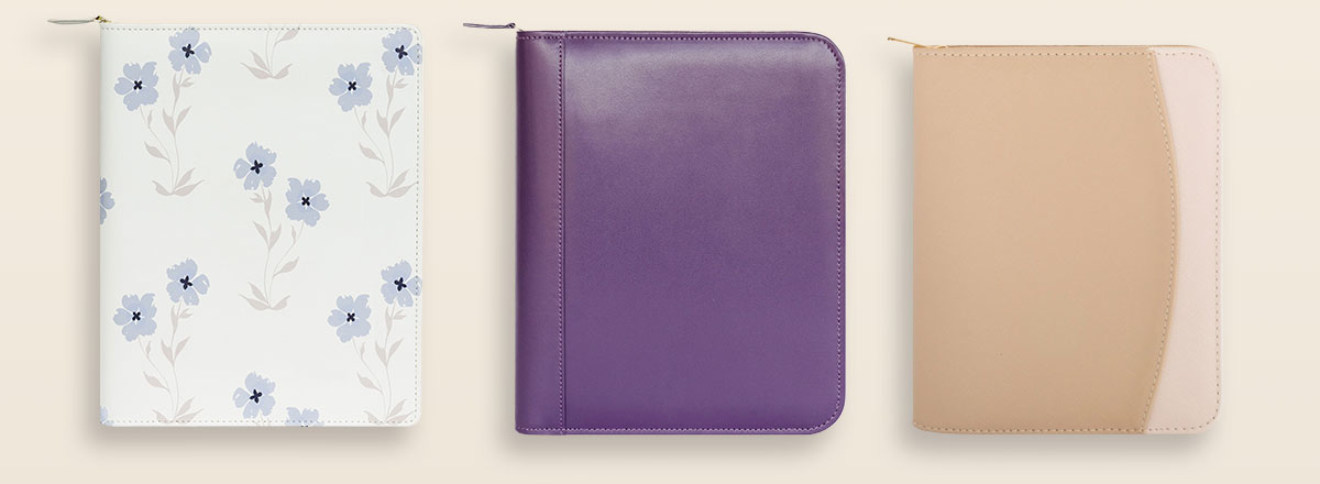 Picture of a row of binders.