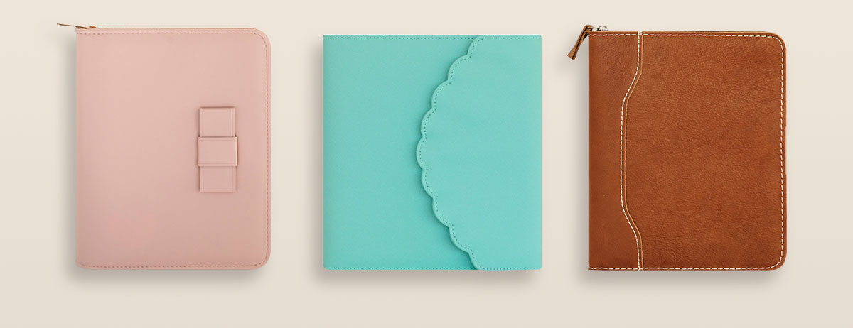 Picture of a row of binders.