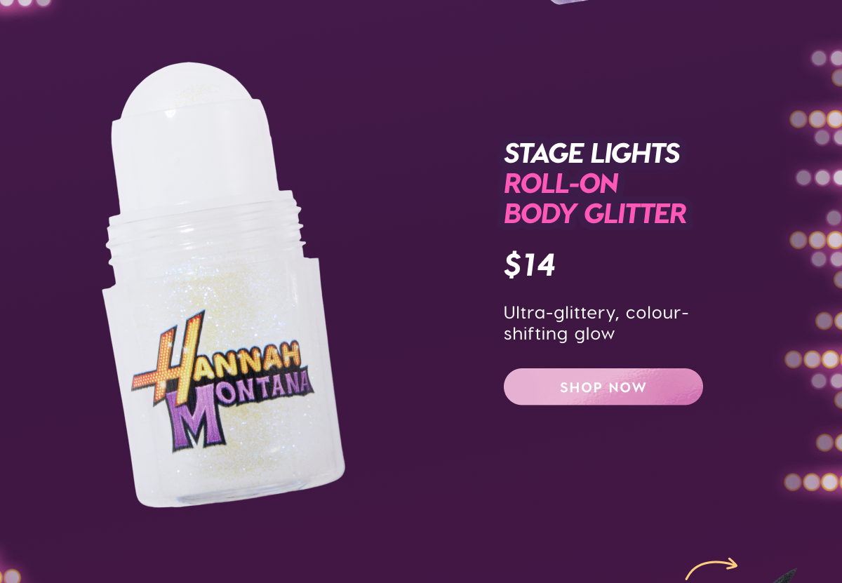 Stage Lights Roll-On Body Glitter. Shop Now.