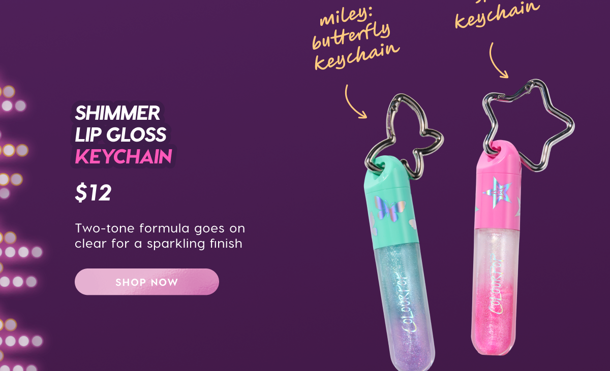 Shimmer Lip Gloss Keychain. Shop Now