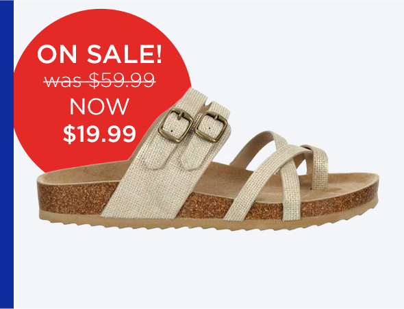 On Sale! | Was $59.99 Now $19.99 | Display Image of Bjorndal Sandal