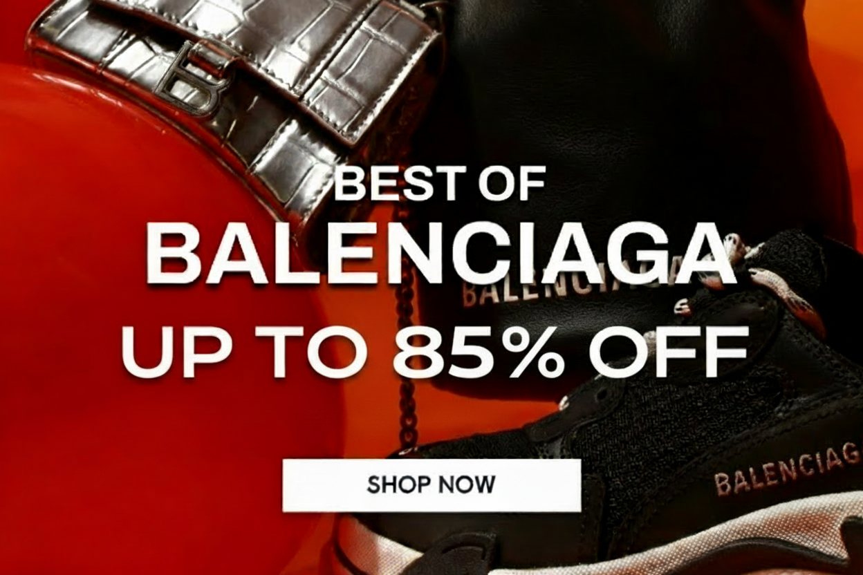 Balenciaga sale: Up to 85% off. Shop now.