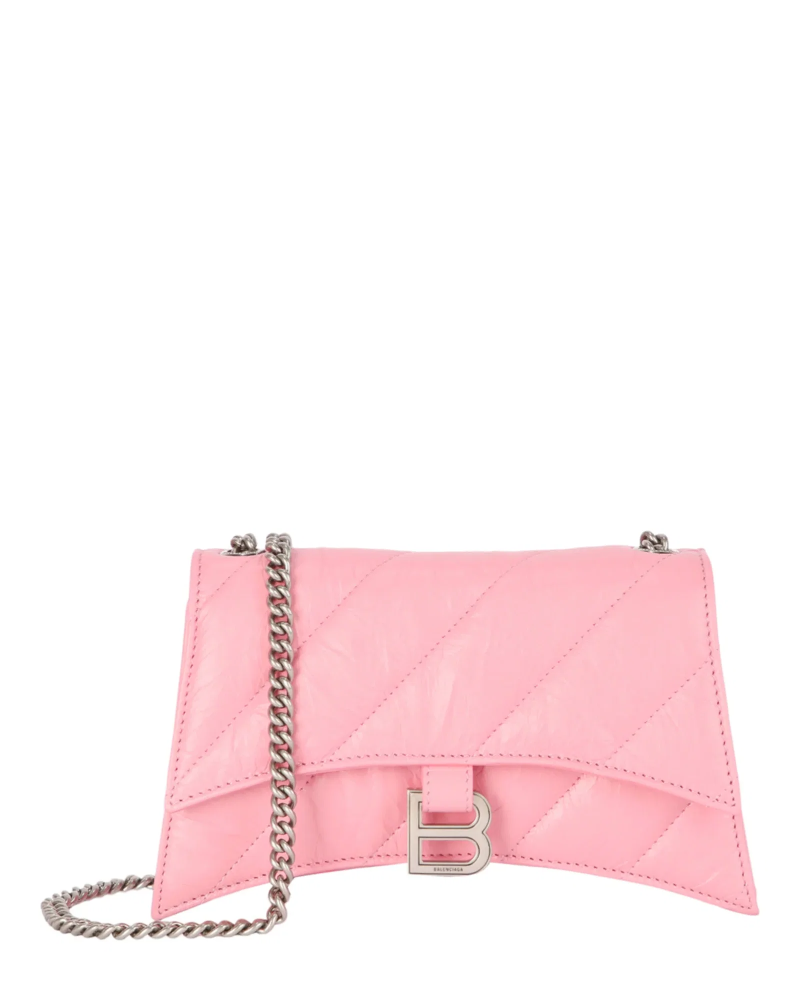 Image of Balenciaga Quilted Crush Shoulder Bag
