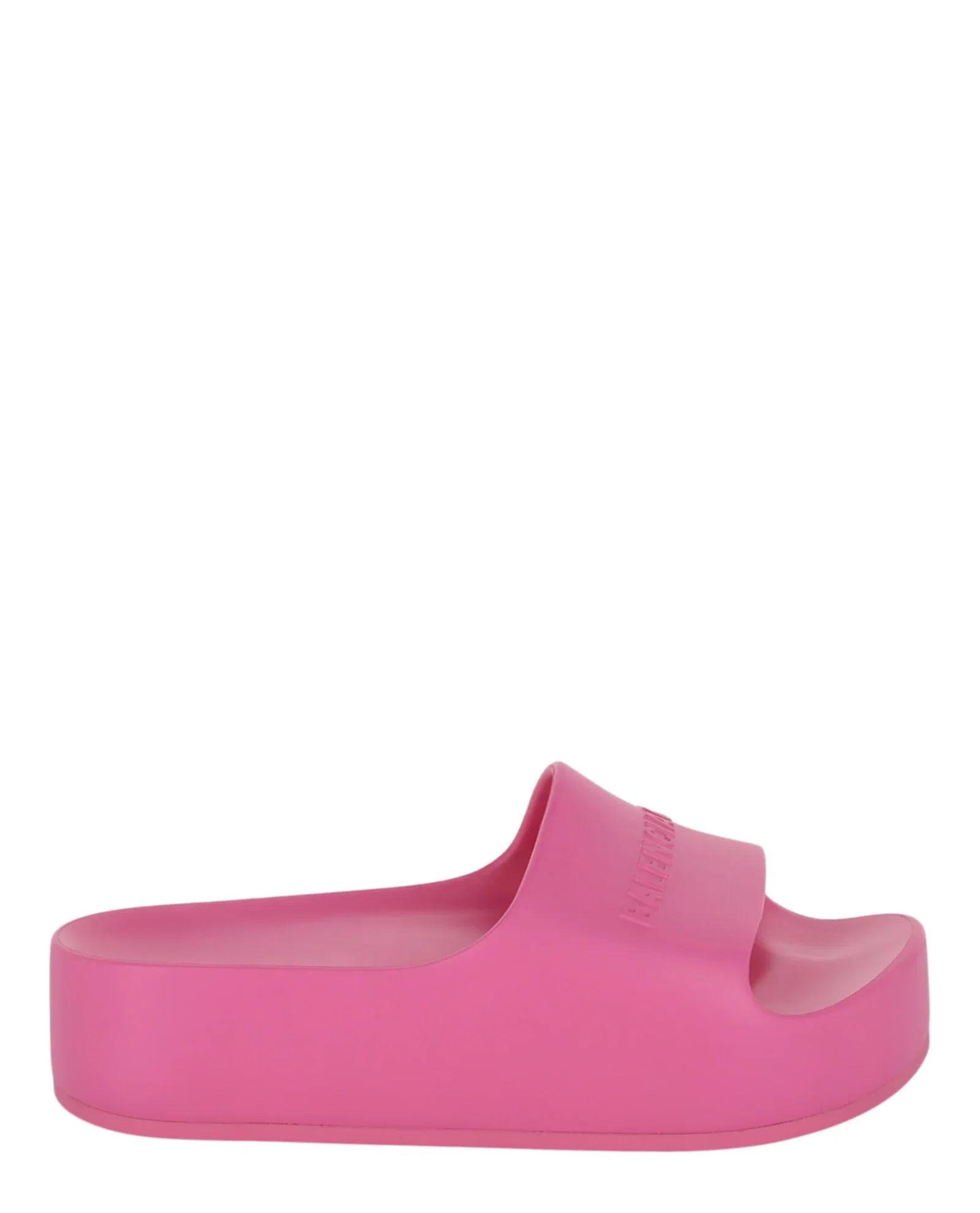 Image of Balenciaga Chunky Logo Slide Sandals