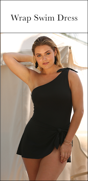 Wrap one piece swimsuits