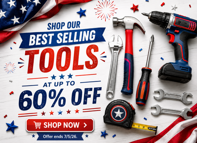 Shop Our Best Selling Tools at up to 50% off