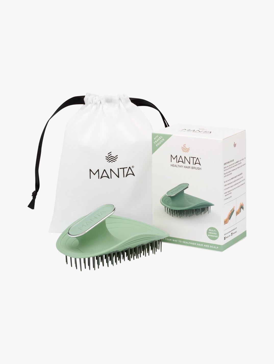 Manta Hair & Scalp Brush