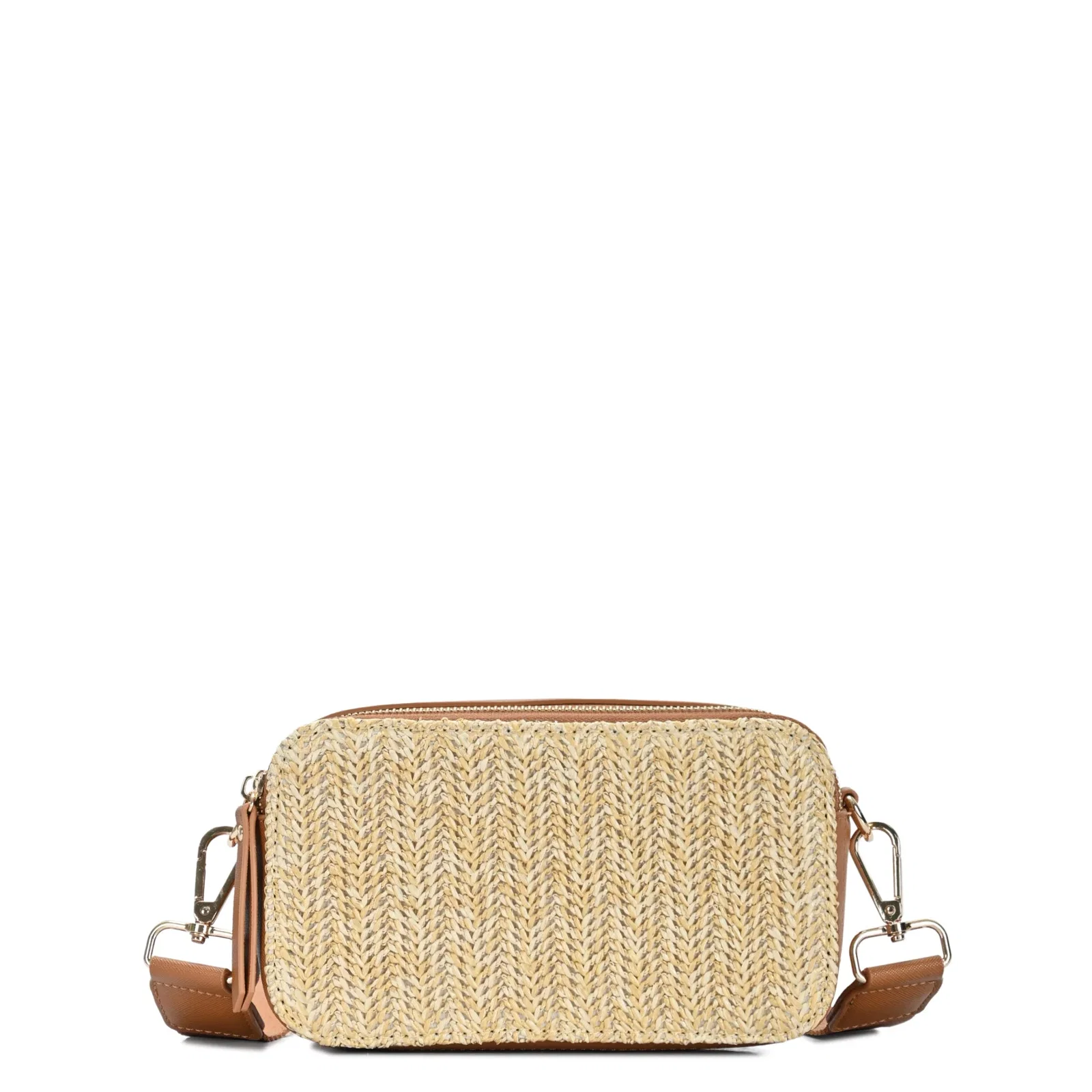Image of Laney Straw Crossbody