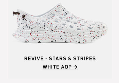 Revive - Stars & Stripes White AOP