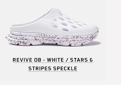 Revive OB - White / Stars & Stripes Speckle