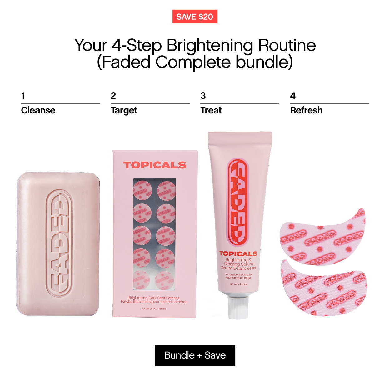 Your 4-Step Brightening routine 