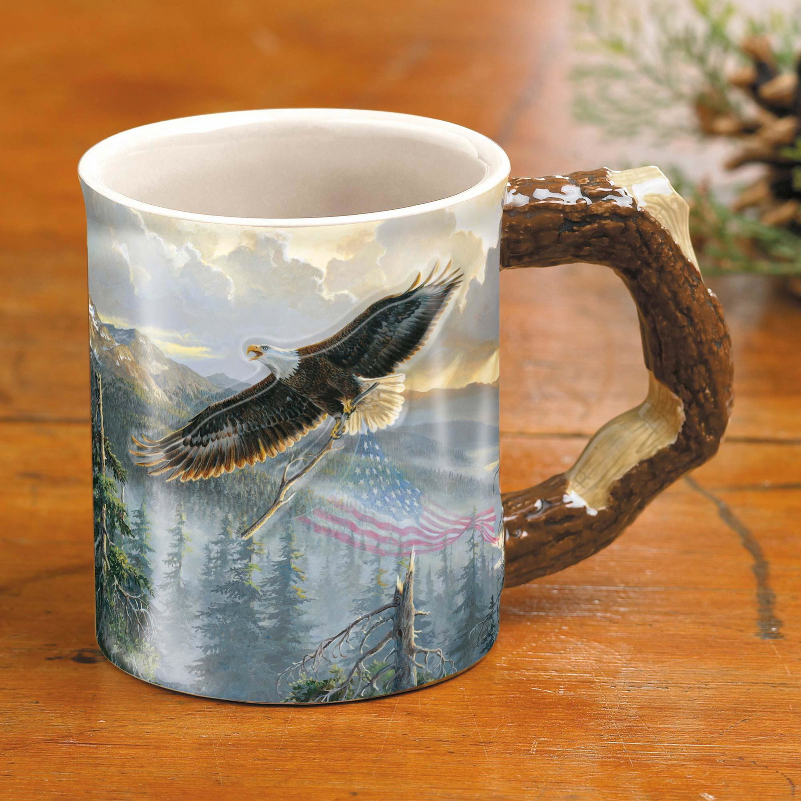 Image of Rebuilding America - Bald Eagle - Sculpted Mug