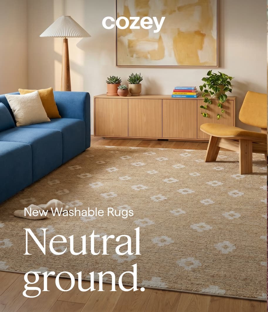 New Washable Rugs. Neutral ground. New washable rugs are here in neutral, transition colors, perfect for tying your space together and giving both you and your eye a soft resting place. Shop now.