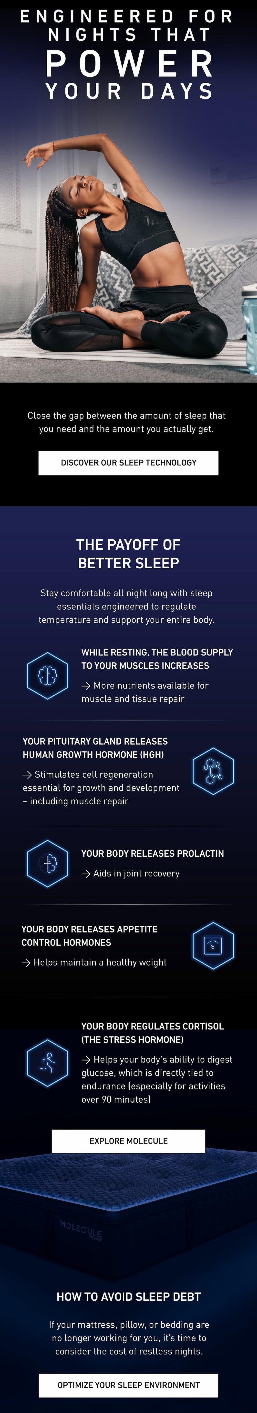 Discover Our Sleep Technology