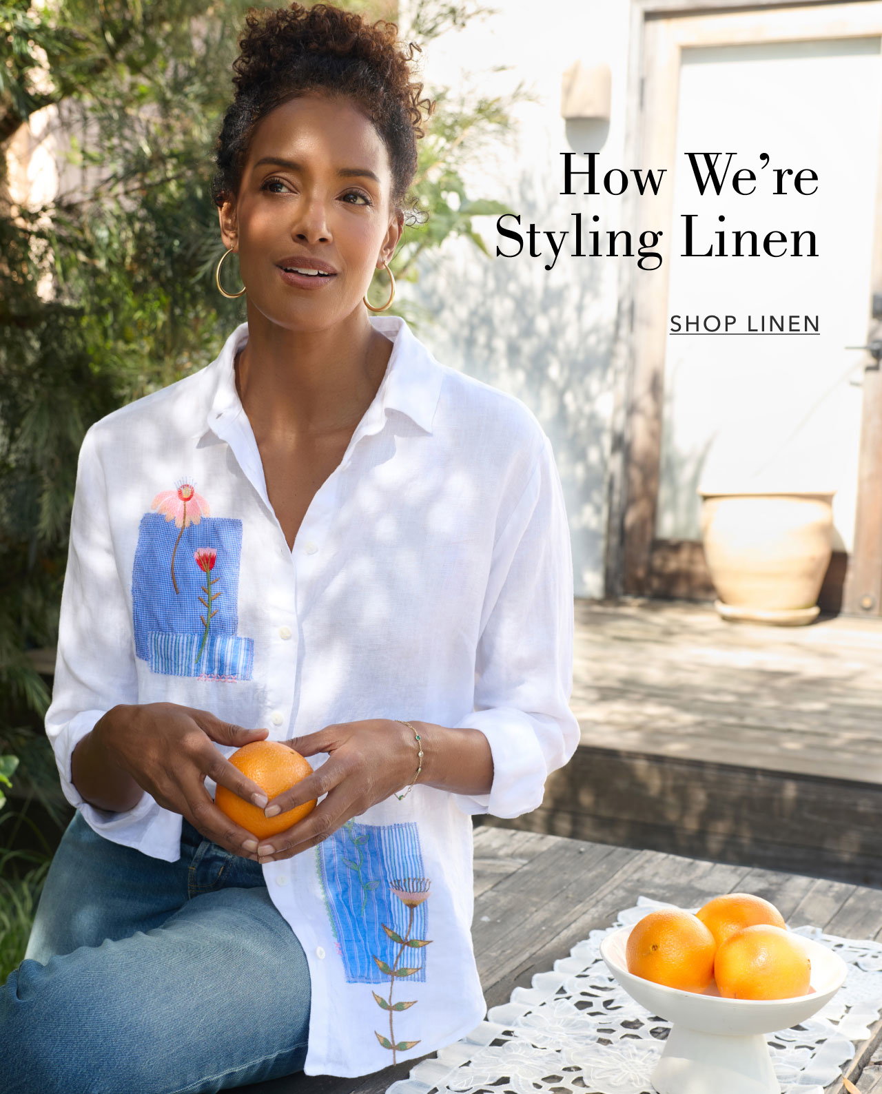 HOW WE'RE STYLING LINEN SHOP LINEN