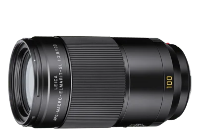 Leica 100mm f2.8 APO-Macro-Elmarit-SL Lens - Black Anodised