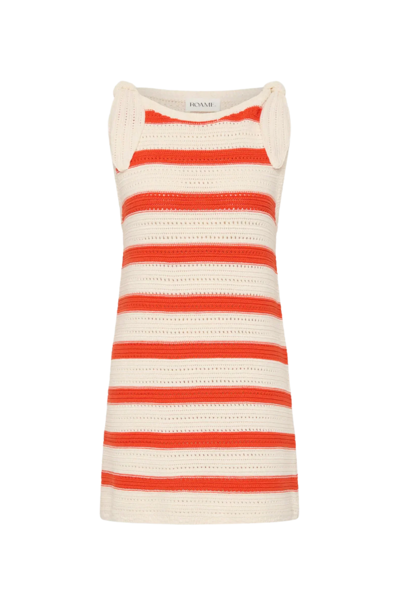 Image of Roame. Manon Knit Dress, Rouge