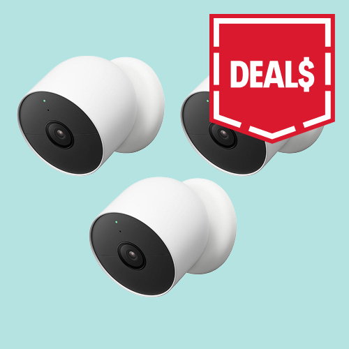 Google Nest Cam Battery-Powered 3 Pack