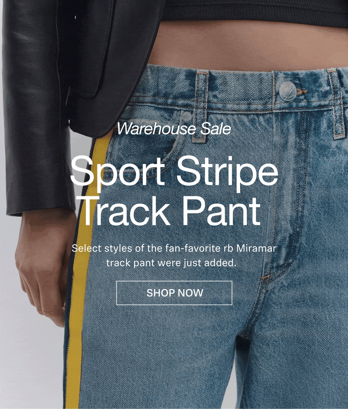 Select styles of the fan-favorite rb Miramar track pant were just added. 