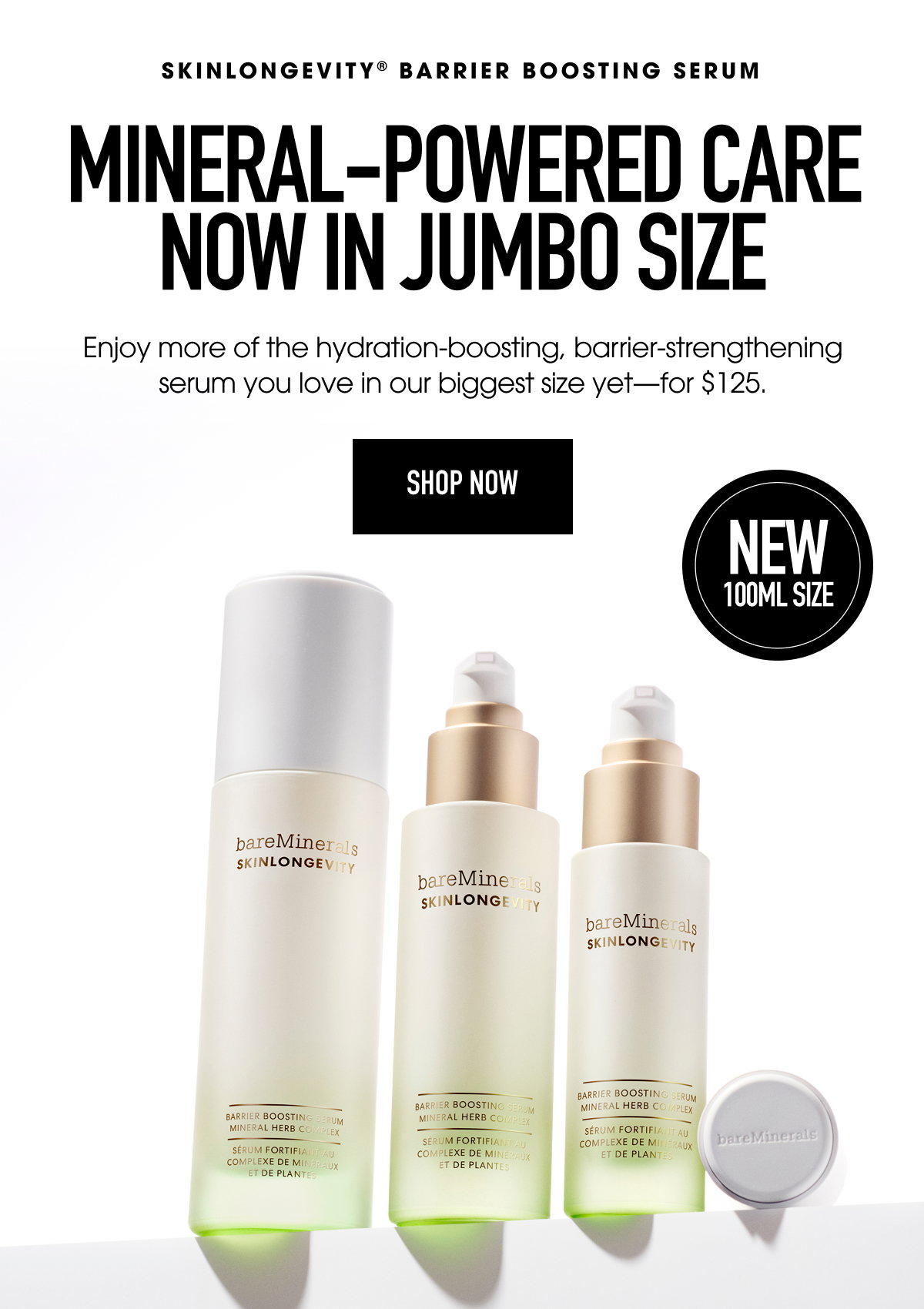 SKINLONGEVITY® Barrier Boosting Serum 100 ML