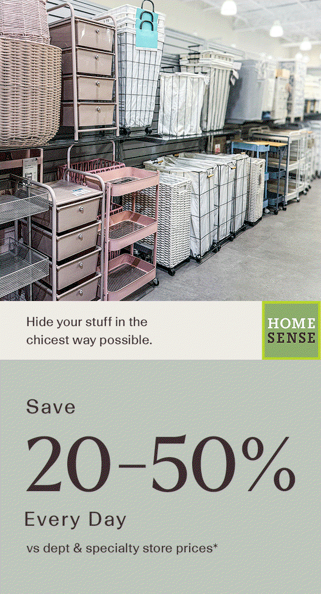 Visit Homesense today!