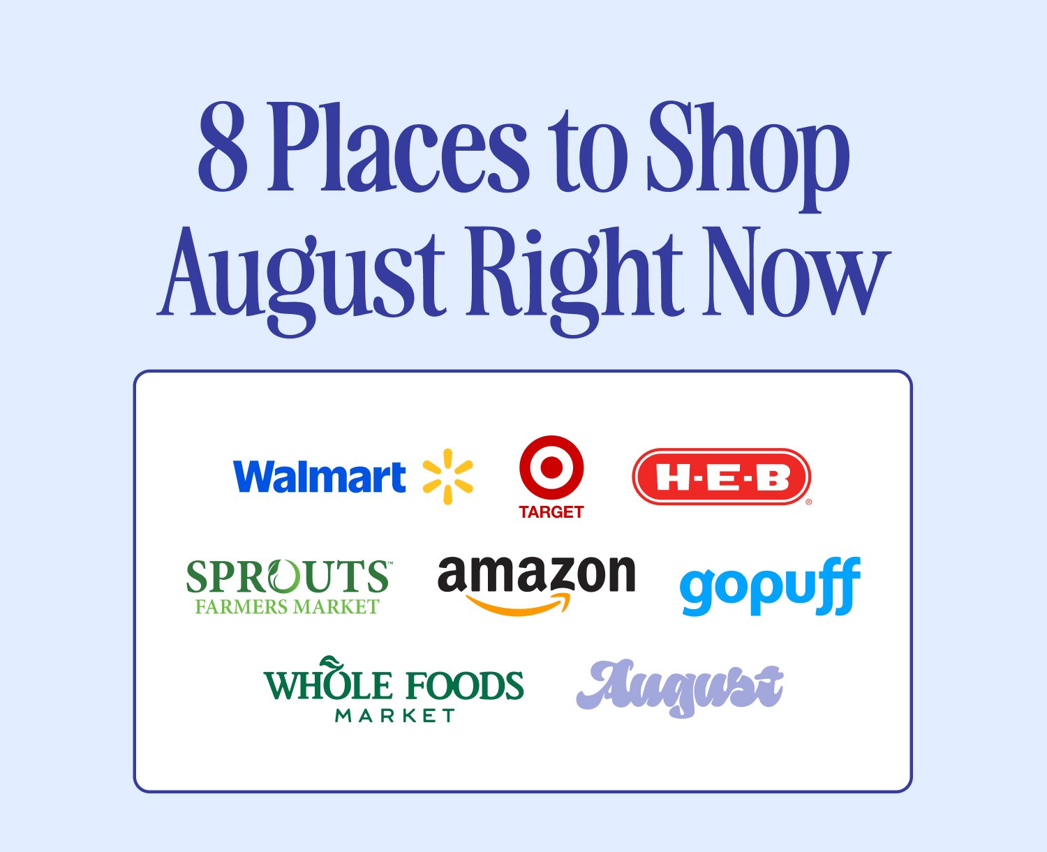 8 Places to Shop August Right Now link