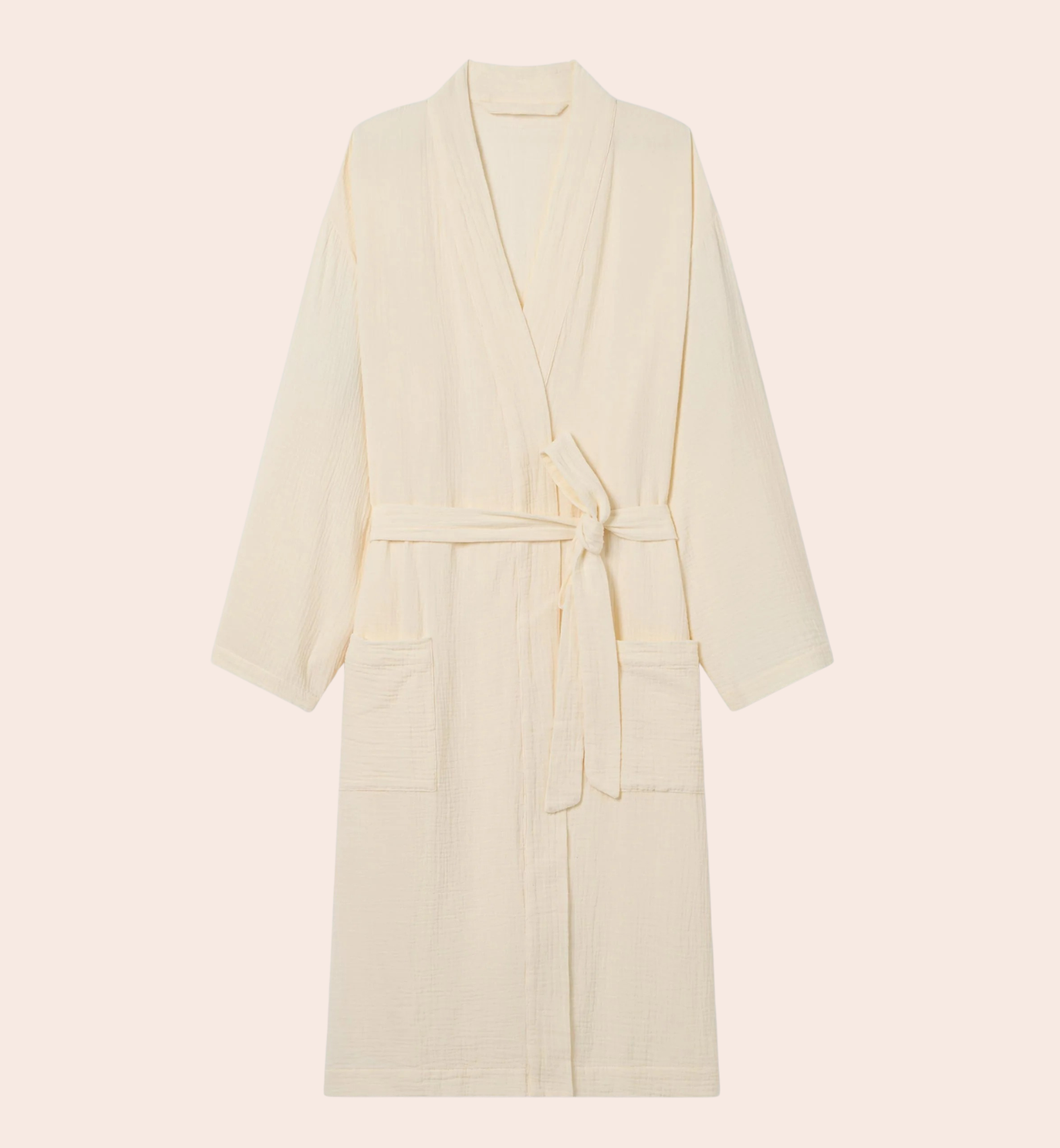 Pearl Cotton Gauze Robe