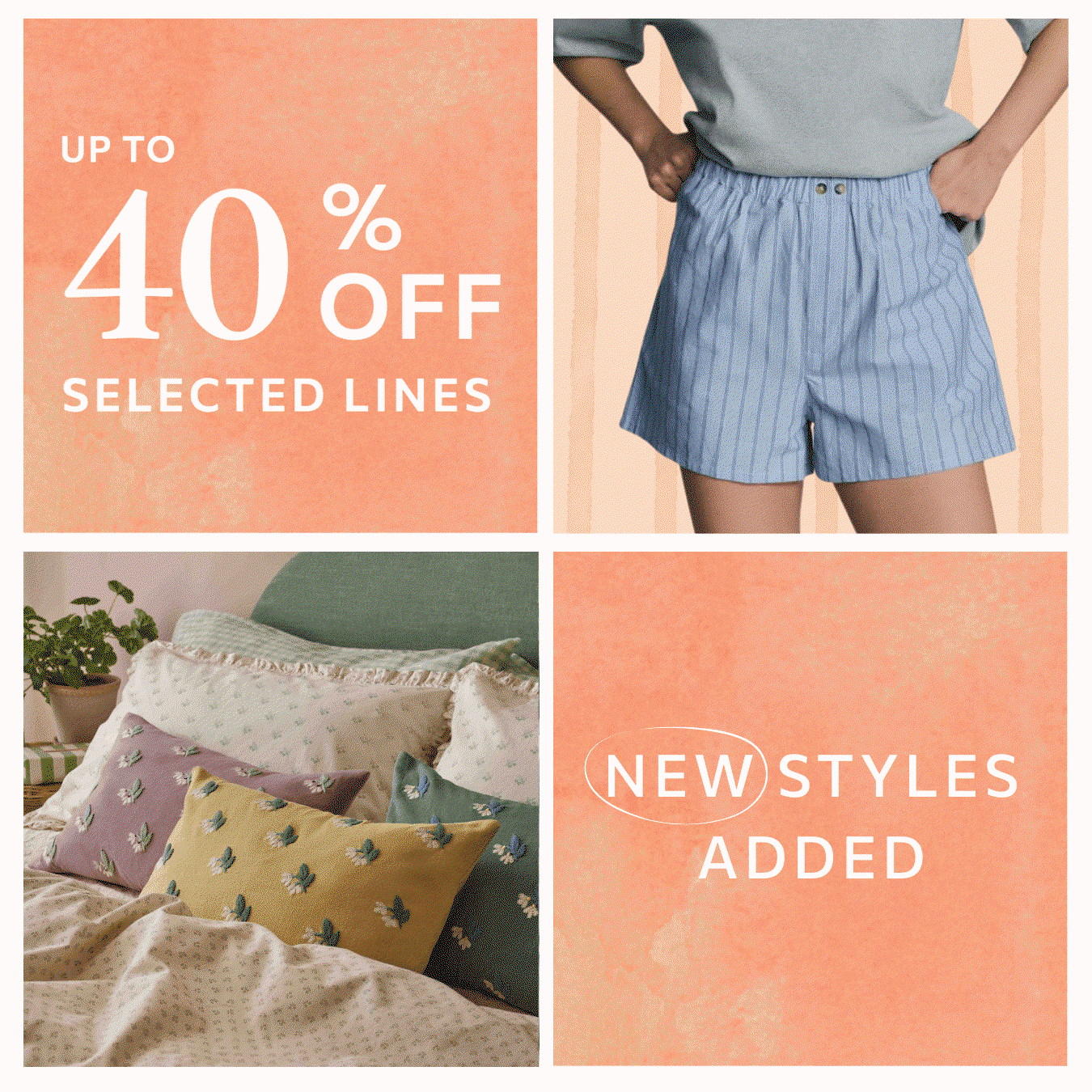 NEW LINES ADDED TO SALE