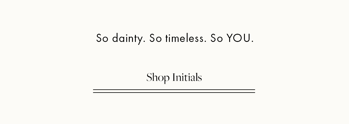Shop Initials