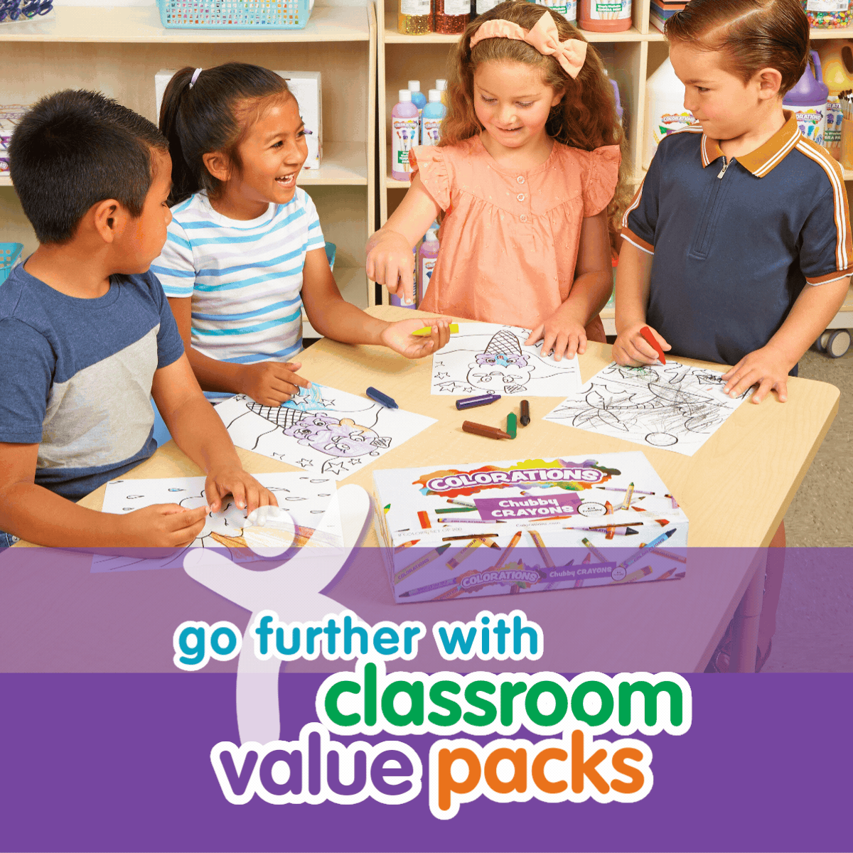 go further with classroom value packs