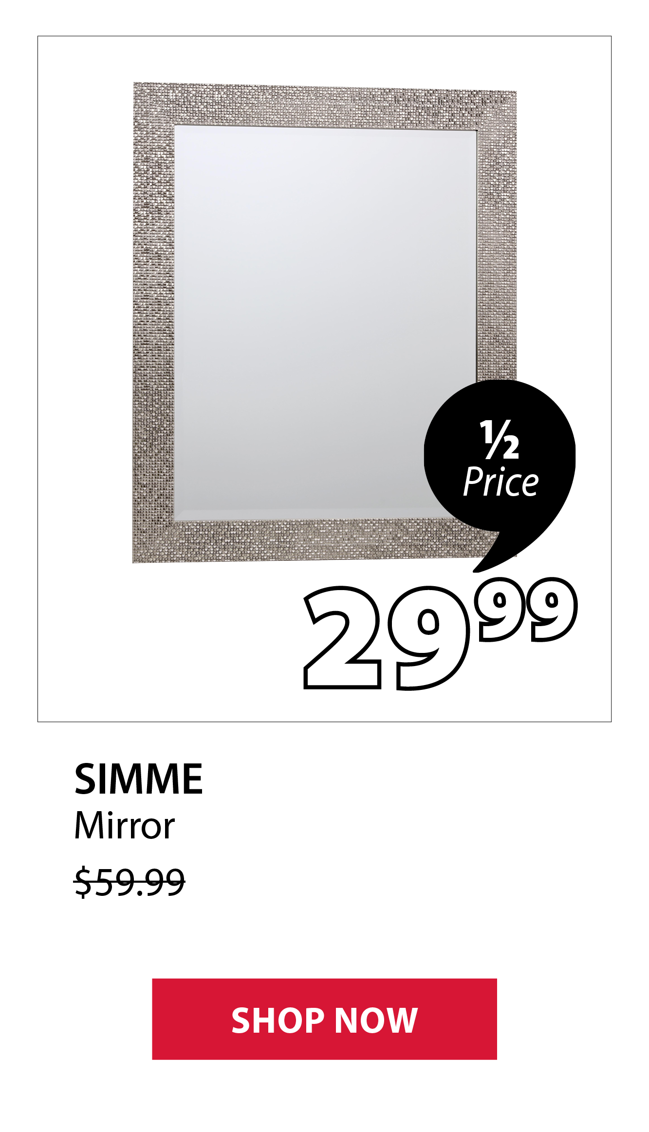 SIMME Mirror | 1/2 Price