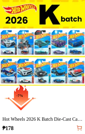 Hot Wheels 2026 K Batch Die-Cast...